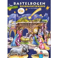 Weihnachtskrippe Bastelbogen von Atelier Color