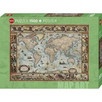 WILLEM BLAEU WORLD, HEYE Puzzle von Adam Shaw WILLEM BLAEU WORLD, HEYE Puzzle von Adam Shaw von Athesia Kalenderverlag GmbH