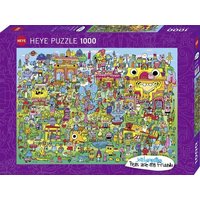 Heye - Doodle Village, 1000 Teile Heye - Doodle Village, 1000 Teile von Athesia