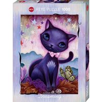 Heye - Standardpuzzle 1000 Teile - Dreaming Black Kitty Heye - Standardpuzzle 1000 Teile - Dreaming Black Kitty von Athesia