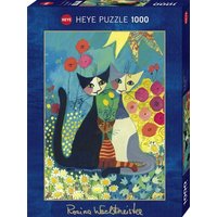 Heye - Standardpuzzle 1000 Teile - Flowerbed, Rosina Wachtmeister Heye - Standardpuzzle 1000 Teile - Flowerbed, Rosina Wachtmeister von Athesia