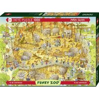 Heye - Standardpuzzle 1000 Teile - Funky Zoo, African Habitat von Athesia
