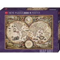 Heye - Standardpuzzle 2000 Teile - Vintage World Heye - Standardpuzzle 2000 Teile - Vintage World von Athesia