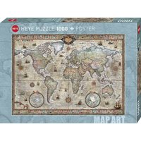 Heye - Standardpuzzle - Retro World 1000 Teile Heye - Standardpuzzle - Retro World 1000 Teile von Athesia