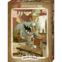 Heye - Standardpuzzle - Zozoville Laundry Day 1000 Teile von Athesia