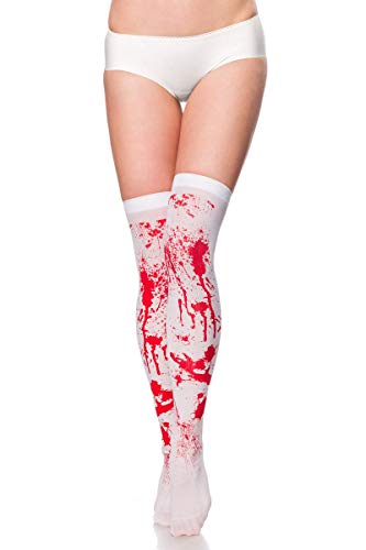 Atixo 14374 Blutige Stockings One Size (Einheitsgröße), Weiß/Rot von Atixo