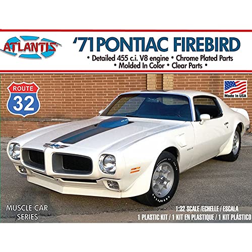 Atlantis - 1/32 1971er Pontiac Firebird Route 32 - Plastikmodellbausatz Atlantis - 1/32 1971er Pontiac Firebird Route 32 - Plastikmodellbausatz von Atlantis