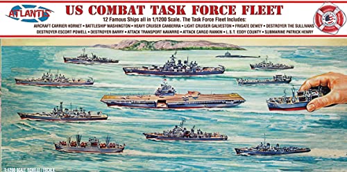 1/1200 US Navy Task Force Set,12 Schiffe von Atlantis