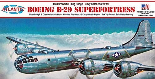 Atlantis Plastic Model Kit With Swivel Stand-Boeing B-29 Superfortress -H208 von Atlantis