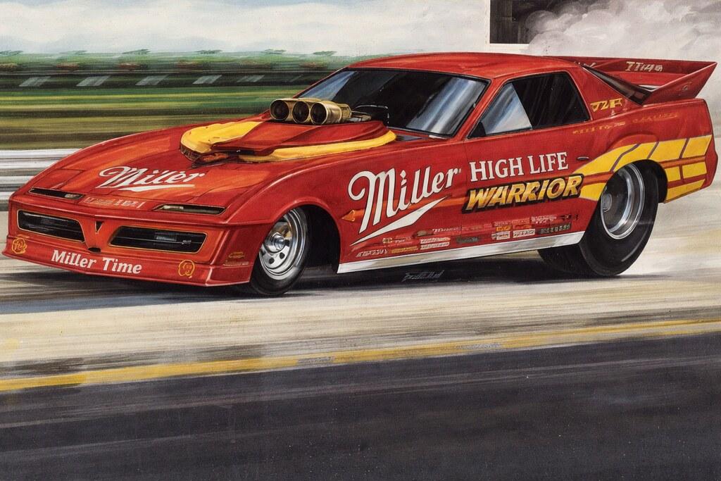 Dale Puldes Miller Warrior Funny Car, 1984 von Atlantis