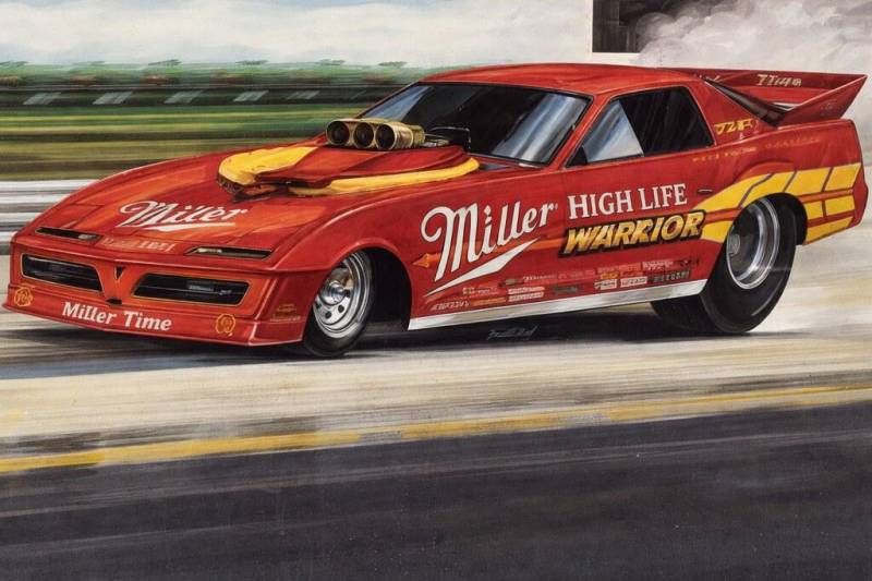 Dale Puldes Miller Warrior Funny Car, 1984 von Atlantis
