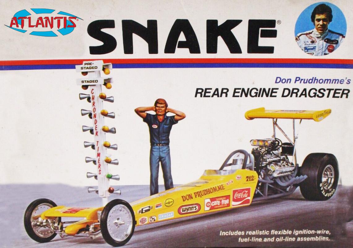 Don Prudhomme Snake Rear Engine Dragster Don Prudhomme Snake Rear Engine Dragster von Atlantis