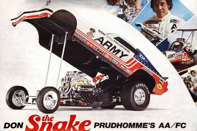 Don Prudhomme The snake, 1974 Don Prudhomme The snake, 1974 von Atlantis