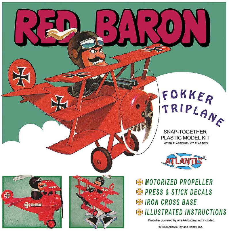 Fokker Dreidecker, Roter Baron Fokker Dreidecker, Roter Baron von Atlantis