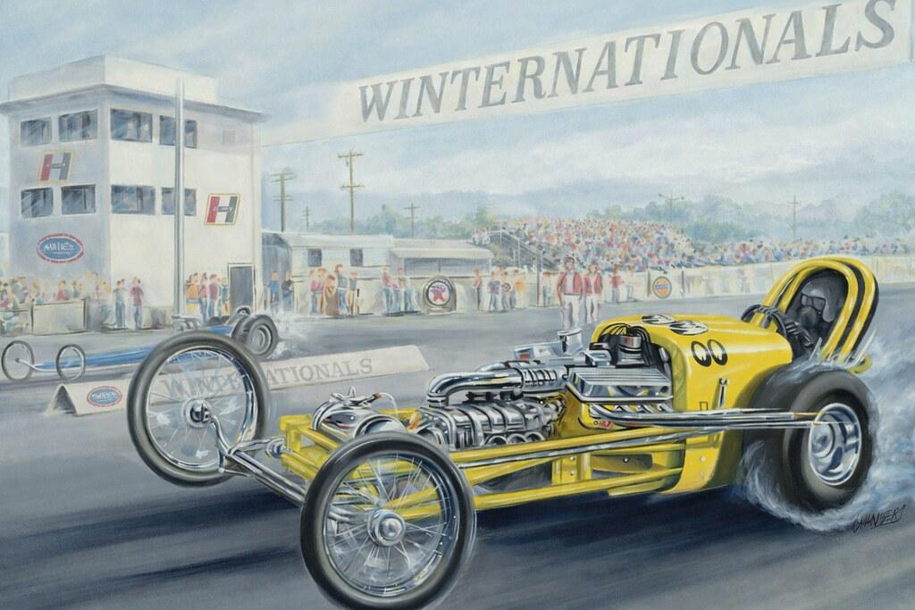 Mooneyes Dragster von Atlantis