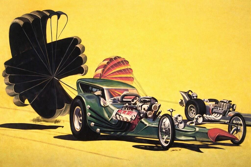 Tom Daniel T´rantula Wild Digger Dragster Show Rod von Atlantis