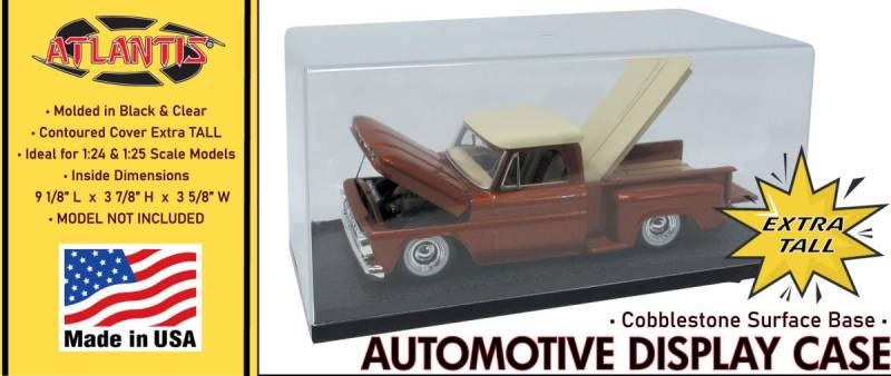 Vitrine mit Kopfsteinpflaster von Atlantis