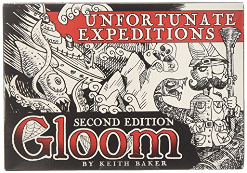 Atlas Games ATG01354 - Gloom - Unfortunate Expeditions, 2nd Edition, Kartenspiel von Atlas Games
