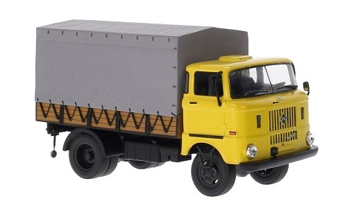 1965 IFA W 50L [Atlas 7167101], Gelb, 1:43 Die Cast von Atlas