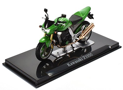 2003 Kawasaki Z1000 [Atlas 4110110] Grün, 1:24 Die Cast von Atlas