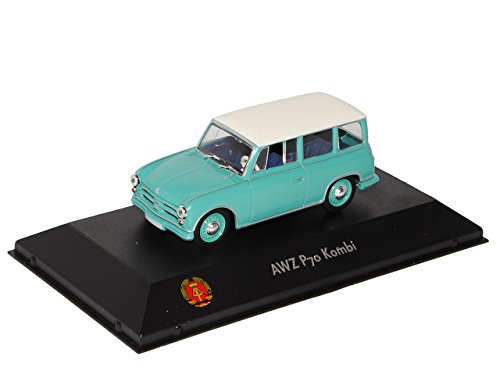 Atlas AWZ P70 Kombi Grün Blau 1/43 Modell Auto mit individiuellem Wunschkennzeichen Atlas AWZ P70 Kombi Grün Blau 1/43 Modell Auto mit individiuellem Wunschkennzeichen von Atlas