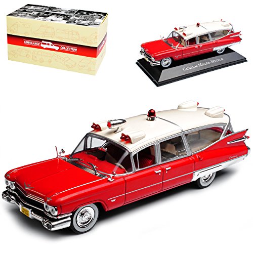 Atlas Cadilac Miller Meteor Ambulance Rot Weiss 1/43 Modell Auto Atlas Cadilac Miller Meteor Ambulance Rot Weiss 1/43 Modell Auto von atlas editions