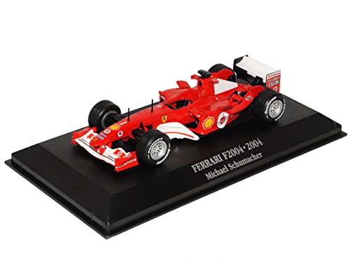 Atlas Ferrari F2004 Michael Schumacher 2004 Formel 1 1/43 Modell Auto mit individiuellem Wunschkennzeichen von Atlas