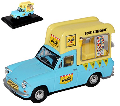 Atlas Ford Thames Eiswagen Mobil Blau mit Sockel 1/43 Modell Auto Atlas Ford Thames Eiswagen Mobil Blau mit Sockel 1/43 Modell Auto von Atlas