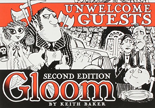Atlas Games ATG01353 - Gloom - Unwelcome Guests, 2nd Edition, Kartenspiel von Atlas Games