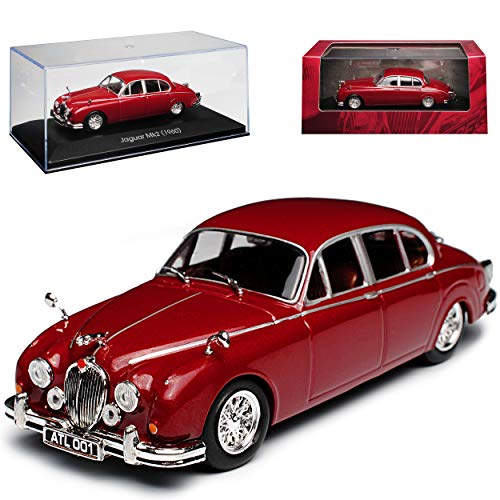 Atlas Jaguar Mark 2 MKII Limousine Dunkel Rot 1959-1969 1/43 Modell Auto mit individiuellem Wunschkennzeichen Atlas Jaguar Mark 2 MKII Limousine Dunkel Rot 1959-1969 1/43 Modell Auto mit individiuellem Wunschkennzeichen von atlas editions