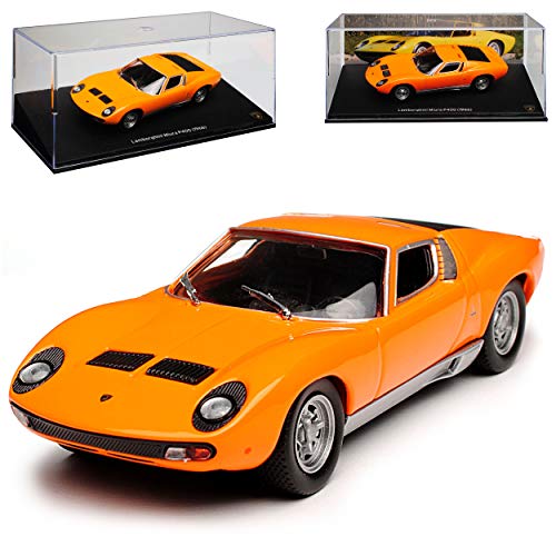 Atlas Lamborgihini Miura P400 Coupe Orange 1966-1975 1/43 Modell Auto Atlas Lamborgihini Miura P400 Coupe Orange 1966-1975 1/43 Modell Auto von Atlas