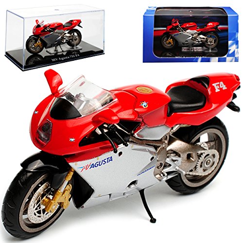 Atlas MV Agusta 750 F4 Rot mit Sockel und Vitrine 1/24 Modell Motorrad Atlas MV Agusta 750 F4 Rot mit Sockel und Vitrine 1/24 Modell Motorrad von atlas editions