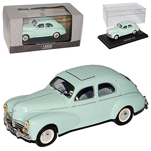 Atlas Peugeot 203 Limousine Hell Grün mit Sockel und Vitrine 1/43 Modell Auto Atlas Peugeot 203 Limousine Hell Grün mit Sockel und Vitrine 1/43 Modell Auto von atlas editions