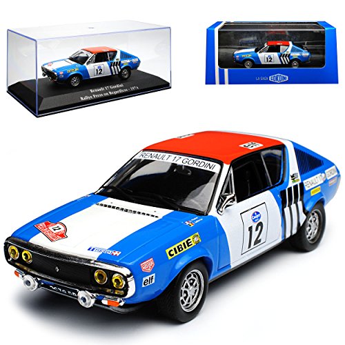 Atlas Renault 17 Gordini Coupe 3 Türer Blau Rally 1974 1971-1979 1/43 Modell Auto von Atlas