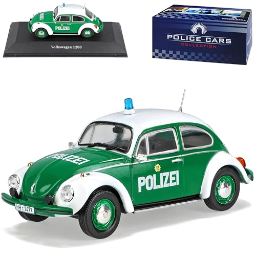 Atlas Volkwagen Käfer 1200 Polizei 1/43 Modell Auto mit individiuellem Wunschkennzeichen Atlas Volkwagen Käfer 1200 Polizei 1/43 Modell Auto mit individiuellem Wunschkennzeichen von Atlas