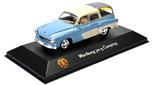 Atlas Wartburg 311-5 Camping, DDR Auto Kollection 1:43, Magazinmodell von Atlas