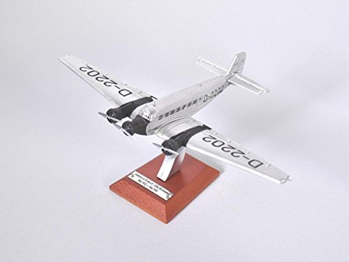 Junkers JU 52 Richthofen Lufthansa Silbernes FlugzDHg Fertigmodell Maßstab 1:200 von Atlas