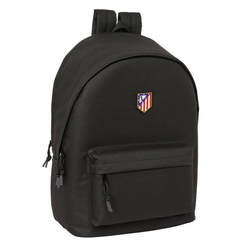 Schulrucksack Atlético Madrid Schwarz 31 x 44 x 18 cm von Atlético Madrid