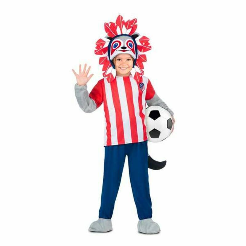 Verkleidung für Kinder Atlético Madrid 5 Stücke Indianer von Atlético Madrid
