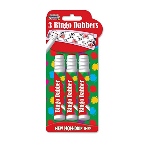 3 x Spiele Bingo Dabber (3 Stück) von Atlona
