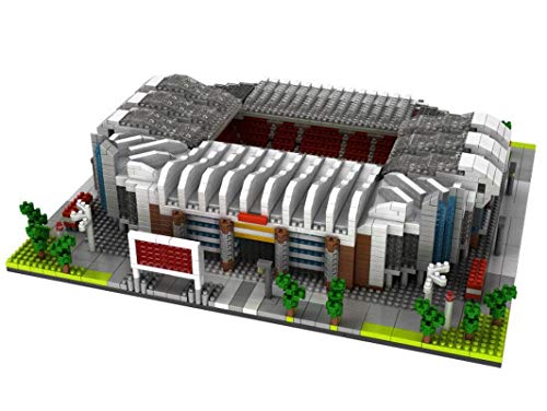 Atomic Building Manchester United Old Trafford Stadion. Modell zum Zusammenbau mit Nanoblöcken. Mehr als 3800 Stück von Atomic Building