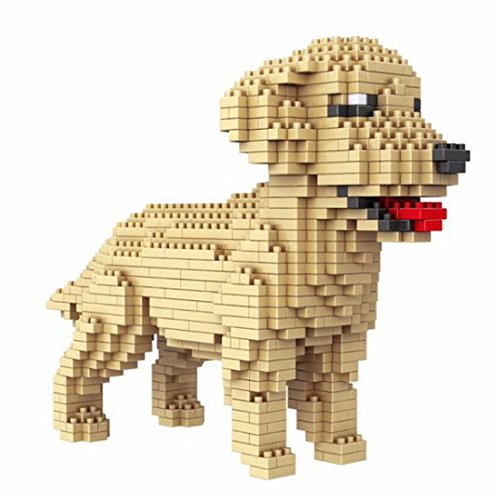 Hund Golden Retriever. 950 Teile. von Atomic Building