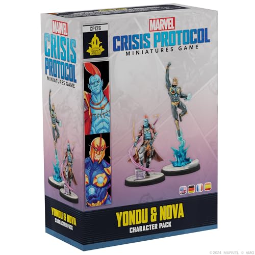 Atomic Mass Games Marvel: Crisis Protocol Nova & Yondu Character Pack - Expand Your Guardians of The Galaxy Team! Tabletop Superhero Game, Ages 14+, 2 Players, 90 Minute Playtime Atomic Mass Games Marvel: Crisis Protocol Nova & Yondu Character Pack - Expand Your Guardians of The Galaxy Team! Tabletop Superhero Game, Ages 14+, 2 Players, 90 Minute Playtime von Atomic Mass Games