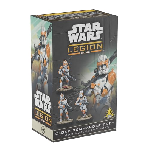 Atomic Mass Games, Star Wars: Legion - Clone Commander Cody (Klon-Commander Cody), Erweiterung, Tabletop, 2 Spieler, ab 14+ Jahren, 120-180 Minuten, Deutsch, Mehrsprachig von Atomic Mass Games