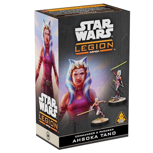 ATOMIC MASS GAMES, Star Wars: Legion - Commander & Padawan Ahsoka Tano (Jedi-Padawan Ahsoka Tano), Erweiterung, Tabletop, 2 Spieler, ab 14+ Jahren, 120-180 Minuten, Deutsch, Mehrsprachig von Atomic Mass Games