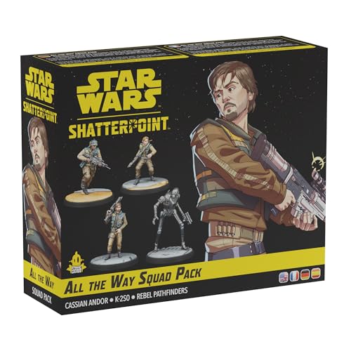 ATOMIC MASS GAMES, Star Wars: Shatterpoint – All The Way (Ihr könnt euch auf Mich verlassen), Squad-Erweiterung, Tabletop, 2 Spieler, ab 14+ Jahren, 90-120 Minuten, Deutsch, Mehrsprachig von Atomic Mass Games