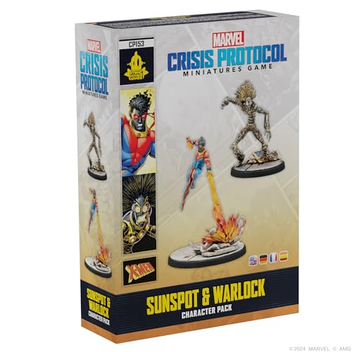 ATOMIC MASS GAMES, Marvel: Crisis Protocol – Sunspot & Warlock, Charakter-Erweiterung, Tabletop, 2 Spieler, ab 14+ Jahren, 90-120 Minuten, Deutsch, Mehrsprachig ATOMIC MASS GAMES, Marvel: Crisis Protocol – Sunspot & Warlock, Charakter-Erweiterung, Tabletop, 2 Spieler, ab 14+ Jahren, 90-120 Minuten, Deutsch, Mehrsprachig von Atomic Mass Games