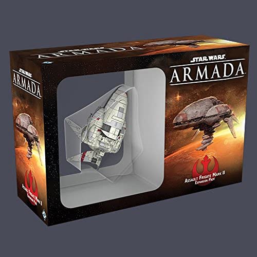 Asmodee | Atomic Mass Games | Star Wars: Armada – Angriffsfregatte Typ II | Erweiterung | Tabletop | 2 Spieler | Ab 14+ Jahren | 120+ Minuten | Deutsch von Atomic Mass Games