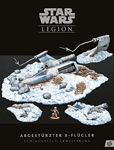 Atomic Mass Games | Star Wars: Legion – Abgestürzter X-Flügler | Erweiterung | Tabletop | 2 Spieler | Ab 14+ Jahren | 120-180 Minuten | Deutsch von Atomic Mass Games