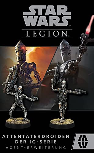 Atomic Mass Games | Star Wars: Legion – Attentäterdroiden der IG-Serie | Agent-Erweiterung | Tabletop | 2 Spieler | Ab 14+ Jahren | 120-180 Minuten | Deutsch von Atomic Mass Games